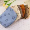 Bolsa Cosmética Transparente Pequeña de Lunares Coreana, Monedero Portátil Diario, Neceser, Logo Personalizable
