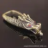 Chaveiro Dominador de Torneira de Latão Formato de Olho de Dragão Chaveiro Retrô de Cobre Puro Masculino Atacado de Mercadorias de Yiwu