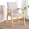 Silla de Madera, Silla de Comedor para el Hogar, Silla con Reposabrazos, Silla con Respaldo, Silla para Escritorio de Estudio, Silla China de Nogal para Té, Silla de Erudito