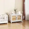Guarda-roupa Doméstico Quarto Armário Simples de Armazenamento Organização de Roupas Guarda-roupa Bebê Armário de Armazenamento de Plástico Em Estoque Atacado