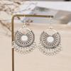 Pendientes de borla de campana retro bohemios nuevos transfronterizos, pendientes creativos nuevos para mujer, accesorios europeos y americanos al por mayor