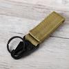 Colgante para Mochila con Hebilla de Halcón Llavero Cinta Camuflada Hebilla de Gancho de Aleación de Zinc Suministros de Equipo