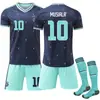 2026 Alemania Jersey de Visitante Copa del Mundo Wirtz Uniforme de Fútbol Set USA-Canadá-México Versión Correcta 10 Musiala