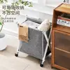 Cesta de Roupa Suja Dobrável Simples, Arte em Ferro, À Prova de Ferrugem, À Prova de Umidade, À Prova d'Água, Resistente à Sujeira, Cesta de Armazenamento para Roupas Sujas, Armazenamento Doméstico, Cesta de Roupa Suja