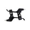 Palanca de Freno de Bicicleta, Palanca de Freno Semi-Aluminio para Cochecito, Palanca de Freno de Bicicleta de Montaña, Freno de Mano de Bicicleta, Palanca de Freno Extendida Semi-Aluminio Totalmente Negra