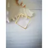 Moldura vazia outros materiais bordado bordado dupla face outros acessórios moldura Ziwiyuan brincos auto-bordados Bordado Su DIY feito à mão