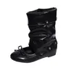 Botines de Moda Desmontables con Remaches para Mujer, Nuevo Estilo Verano 2026, Zapatos Mary Jane con Tacón Oculto, Sandalias de Moda de Doble Uso