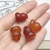 Accesorios de Calabaza Hueca de Ágata Natural, Cuentas Espaciadoras de Calcedonia Multicolor para Pulseras DIY, Artículos Decorativos Versátiles, Al por Mayor en Stock