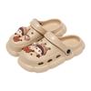 Zuecos Lindos de Niña Zuecos de Mujer 2025 Nuevos Populares de Verano Suela de Calabaza Sandalias Antideslizantes Zapatos de Mujer para Usar en Exteriores