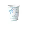 Amazon azul moño decoración de fiesta pancarta feliz cumpleaños moño vajilla primer cumpleaños arreglo