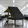 Barraca Triangular para Vendas Transfronteiriças, Especificamente para Barracas de Carro Montadas no Teto de SUVs, Passeios de Carro, Acampamento ao Ar Livre e Barracas de Liga de Alumínio