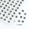 Dongzhou Cristal 5mm Estrela de Cinco Pontas Pedrarias para Nail Art DIY Brincos de Lóbulo Acessórios Dongzhou Brilhante Novidade Joias para Nail Art Pedrarias
