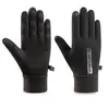 Guantes Calientes para Hombres y Mujeres, Deportes al Aire Libre de Otoño e Invierno, Ciclismo, Conducir, Cortavientos, Impermeables, Antideslizantes, Pantalla Táctil, Guantes con Logo Personalizado