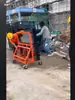 Novo Modelo de Carrinho para Portas e Janelas de Vidro, Dobrável e Extensível, com Rodas, Carrinho de Transporte de Azulejos e Placas de Gesso de Quatro Rodas