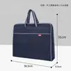Bolsa para Documentos Bolsa de Información Portátil de Negocios con Cremallera Multicapa Impermeable Gran Capacidad Bolsa para Oficina y Conferencias Bolsa de Almacenamiento de Documentos