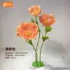 Tienda de flores de papel gigantes a gran escala Meichen decoración de boda accesorios de boda diseño de ventana productos de flores de papel falsas hechas a mano