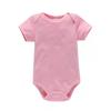 Ropa de Bebé Transfronteriza de 0 a 2 Años Estilo Verano Unisex Color Sólido Mameluco Pre-Venta