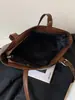 Shuai Mi Jia 2026 Otoño Nuevo Bolso Tote de Gran Capacidad Estilo Vintage Perezoso para Mujer, Bolso de Mano y Bolso de Hombro Estilo Coreano