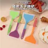 Espátula de silicona resistente a altas temperaturas para hornear, uso en la cocina del hogar, adecuada para hacer panqueques, cocinar y raspar. Antiadherente y no daña la sartén