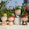 Jardim de Pátio de Novo Produto Transfronteiriço Recipiente para Planta Suculenta de Mesa Vaso para Planta Suculenta Jardim de Varanda Residencial Vaso de Flor Suculenta Flor em estoque