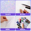 Suministrado directamente por el fabricante: Película de laminación en frío láser A4, película BOPP transparente autoadhesiva, película protectora para álbum de fotos