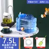 Cubo de almacenamiento de agua de grado alimenticio para juego de té kung fu para uso doméstico, mesa de té de agua mineral, agua pura embotellada para preparar té, cubo de agua potable vacío, mesa de té