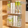 Estante de Almacenamiento de Película Fresca para Puerta de Gabinete de Cocina Caja de Almacenamiento Montada en la Pared Dentro de la Puerta del Gabinete Estante Multifuncional para Condimentos