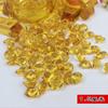 Adornos de lingotes de cristal, cornucopia de lingotes de oro, lingotes pequeños, esmalte de colores, adornos comerciales, pequeños regalos decorativos para inauguración de la casa.