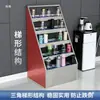 Suporte de Copo de Água para Funcionário em Aço Inoxidável Oficina de Fábrica Armário para Copos de Chá Prateleira de Armazenamento Sala de Descanso da Empresa Armário de Armazenamento de Copos
