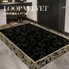 Tapete de entrada retro americano para puerta, tapete antideslizante para quitar el polvo, tapete para interior, entrada, se puede cortar, alfombra de bucle al por mayor