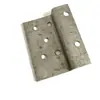 Bisagra de puerta anti-robo de bisagra doblada de alta resistencia para puerta cortafuegos bisagra recubrimiento en polvo apertura hacia afuera puerta principal bisagra de puerta hierro