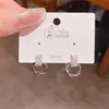 Colección de Buena Relación Calidad-Precio 21Aretes de Plata con Baño de Oro Real y Circonita, Aguja de Plata, Aspecto de Alta Gama, Estilo de Lujo Ligero, Broqueles de Calidad
