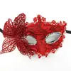 Máscara de Mariposa Pintada Estampada Máscara de Medio Rostro para Mascarada Halloween Máscara de Princesa Veneciana Mariposa con Polvo Dorado
