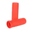 Adecuado para Puños de Manillar G30 Max, Puños de Manillar de Silicona Largos y Cortos, Puños de Silicona Rojos, Accesorios Antideslizantes para Manillar Max