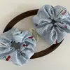 Gomita Bordada de Cereza Dulce y Linda, Elástico Elegante y con Estilo para el Cabello para Mujeres