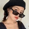 Jennie Mismo Estilo Lentes Lentes de Sol Lentes de Sol Estilo Cóncavo Estilo Coreano Popular en Internet Estilo Europeo y Americano Retro Lentes de Moda para Mujer