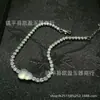 Pulsera de calabaza con cuentas de calcedonia verde de diseño original totalmente engastada con diamantes, pulsera de calabaza de ágata y jade de moda, en stock para venta al por mayor
