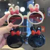 Gafas de Sol Infantiles con Orejas de Conejo y Lazo UV para Niñas y Niños Gafas de Sol para Vacaciones Lindas Orejas de Conejo Lindas