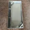 Tapa de registro lineal de acero inoxidable 304 con marco, Rejilla cuadrada de ingeniería de drenaje de doble cara para agua de lluvia, Tapa de registro a prueba de cinco