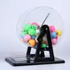 Máquina de Loteria Manual Bola de Duas Cores Sorteador de Números Máquina de Atividade de Entretenimento para Reunião Anual Máquina Sorteadora de Números de Tanque de Peixes Máquina Sorteadora de Números