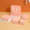 Caja de Joyería Extraíble, Caja de Empaque de Pulsera de Cristal, Anillo de Uña Portátil, Pendientes, Colgante, Collar, Pulsera, Caja de Joyería al por Mayor