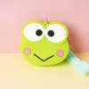 Monedero Llavero Sanrio Lindo Kuromi Colgante Billetera Encanto Bolsa Muñeco Máquina Regalo Pequeño