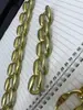 Acessórios de ferragem para malas corrente decorativa fivela de metal liga de zinco fundição sob pressão bolsa feminina alça de ombro corrente irregular decorativa