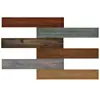 Pegatinas de Suelo Autoadhesivas Sxp con Textura de Madera para Uso Doméstico, Renovación de Suelos de Cemento, Piso de Tira Larga de PVC, Resistente al Desgaste y a las Manchas