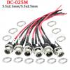 DC025M con enchufe de alimentación con cable 5.5*2.1 de 2.5 pines enchufe de carga para báscula electrónica cabeza de enchufe hembra DC