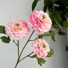 Nueva flor artificial Koi Peony Dragon Carpa Flor artificial falsa Decoración de boda Flor de seda Flor artificial Koi Peony