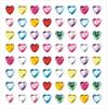Los más vendidos de Amazon 64 Piezas de Rhinestone Acrílico con Forma de Corazón de 6 mm para Maquillaje de Cejas, Ojos, Rostro, Uñas, Actuaciones en Escenario