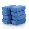 Esponja Cuadrada de Microfibra, Limpieza de Belleza, Esponja para Encerar y Pulir, Esponja Absorbente de Agua para Limpieza de Autos en Casa