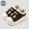 Zapatos de Algodón con Suela Gruesa para Mujer para Invierno, Pantuflas Cálidas de Felpa para Casa, Antideslizantes, con Talón Cubierto, Venta al por Mayor