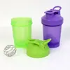 Vaso Batidor Multicolor Transfronterizo de 350ml Vaso Mezclador para Proteína en Polvo Fitness Tapa abatible con Asa Bebida Directa Vaso de Agua Deportivo